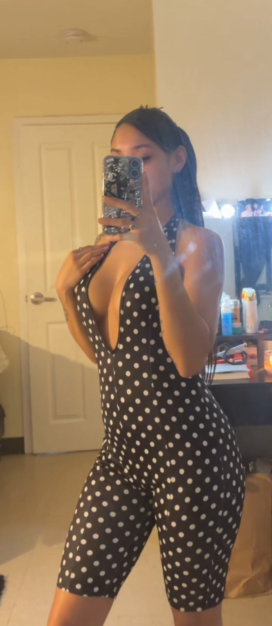 Polka Dot Romper