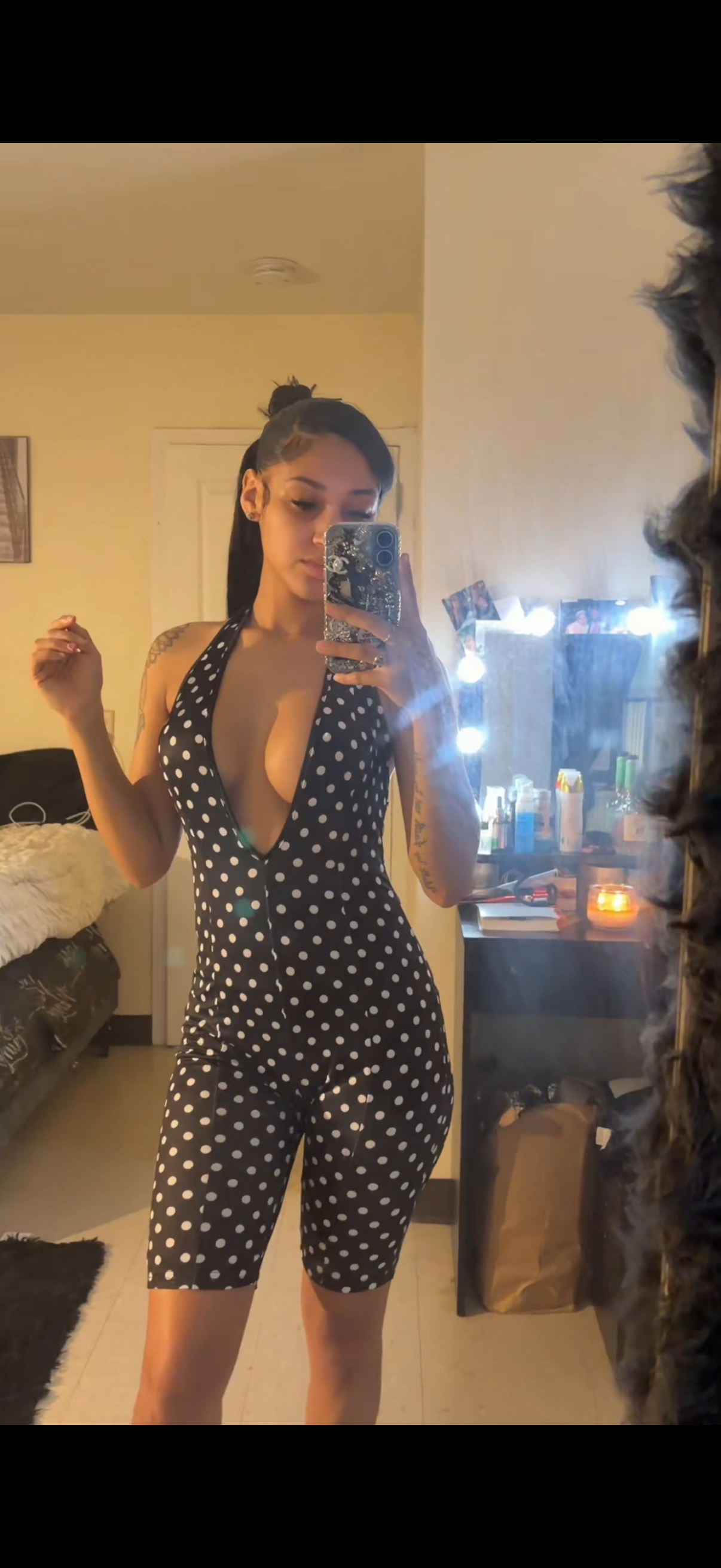 Polka Dot Romper