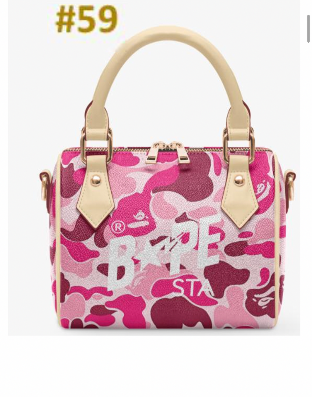 Designer/ Bape Bag Vendor