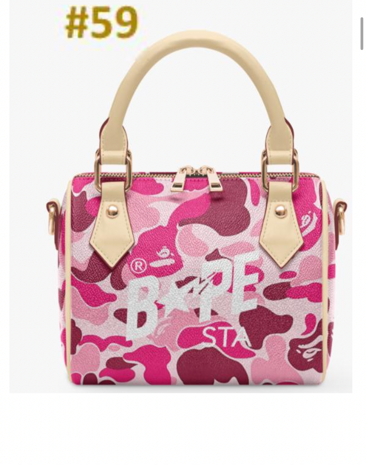 Designer/ Bape Bag Vendor